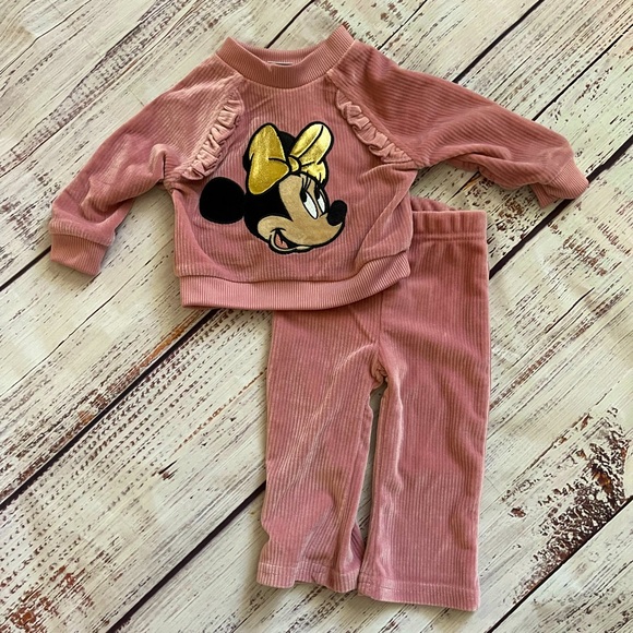 Disney Baby Minnie Mouse Outfit 3-6 Months - Picture 1 of 3
